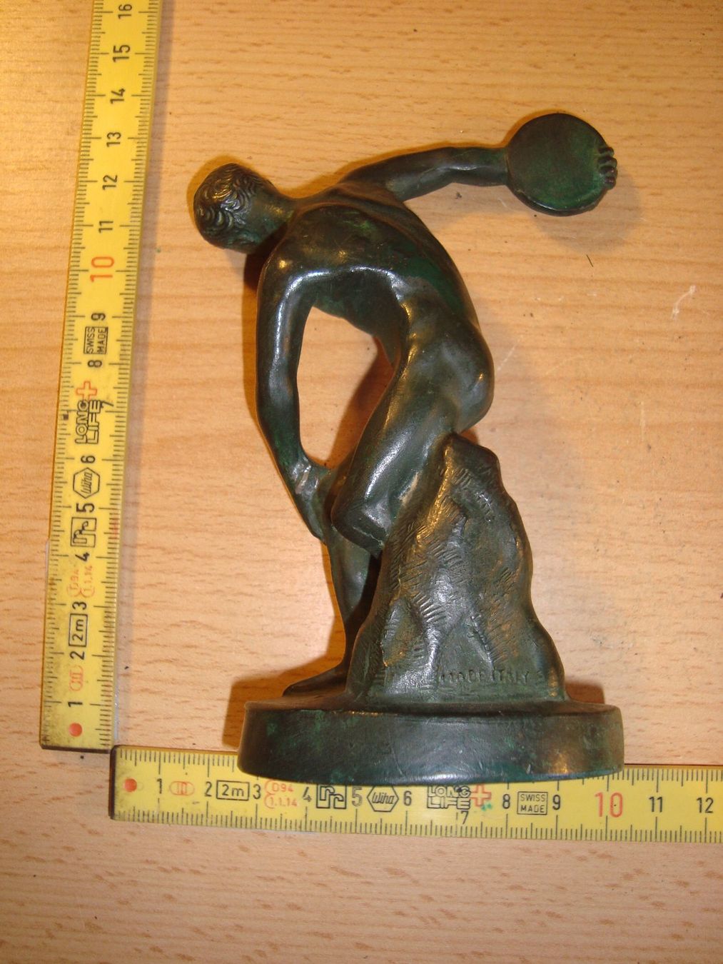 Statuette: Figur Diskuswerfer bronziert – Usato da Vordemwald venduto da tinumesser 1