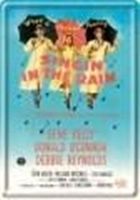 Blechschildkarte-SINGIN IN THE RAIN