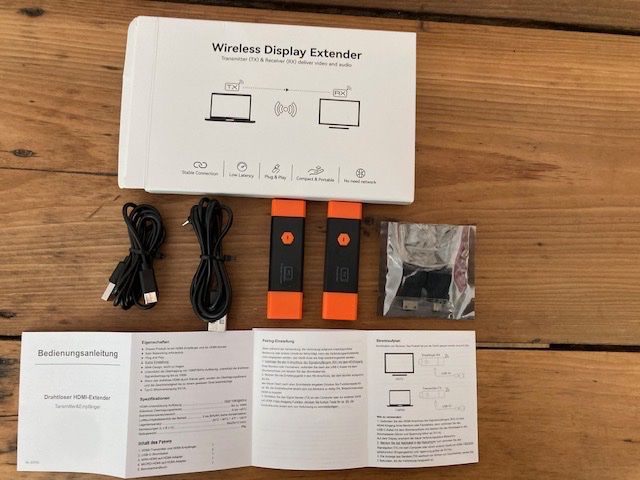 Laufwerke & Adapter: Kabelloser Bild und Ton Transmitter – Neu und originalverpackt aus Wängi von Carlson1222 1