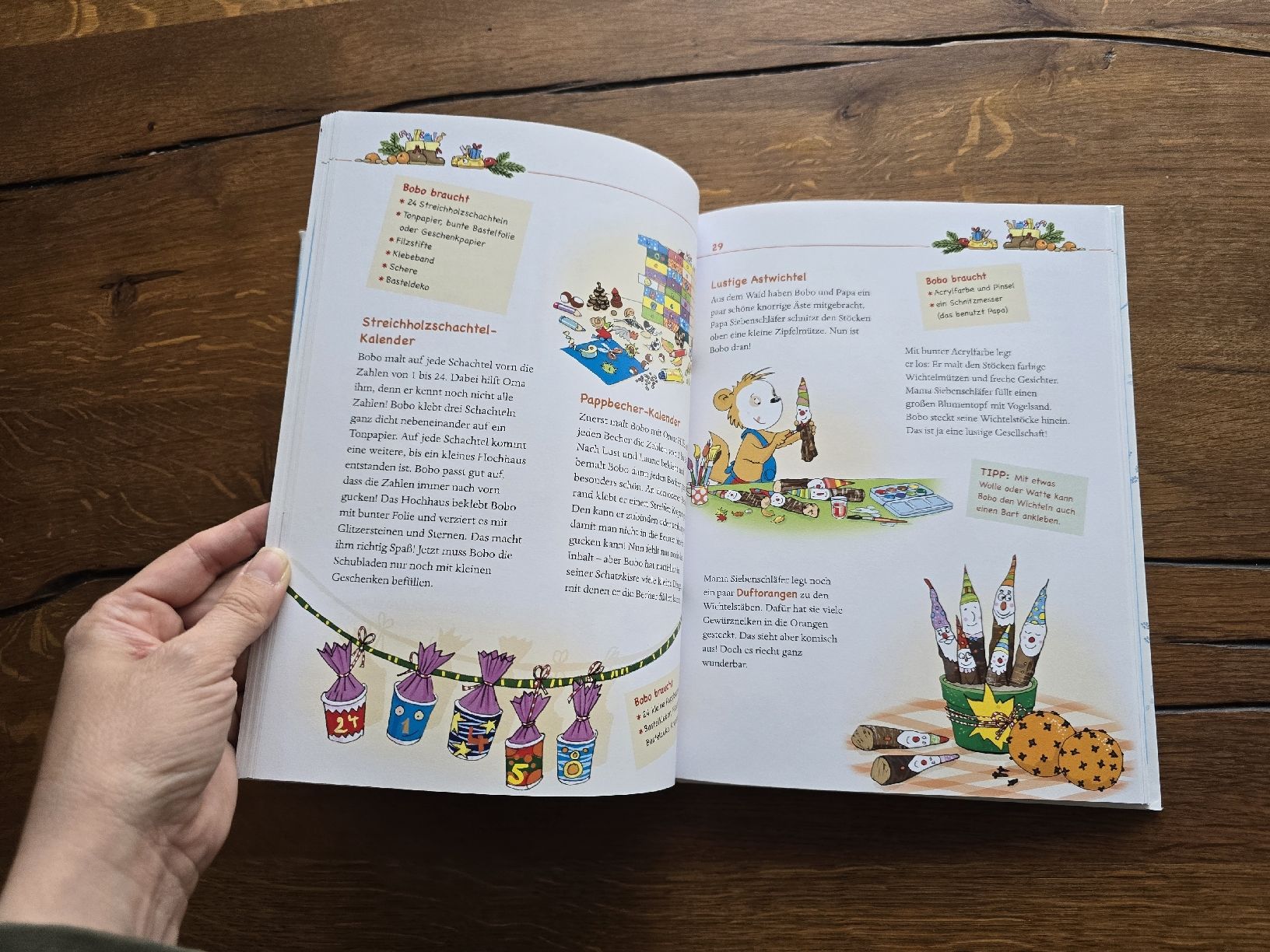 Libri: Bobo Siebenschläfer: Hurra, es schneit! Winterbuch. – Usato da Wittenbach venduto da Tigerlili 5