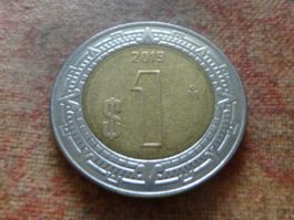 MEXIQUE   1  Peso  2019  Amérique-Sud