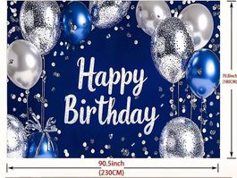 Grosses Deko für Geburtstag 230/180