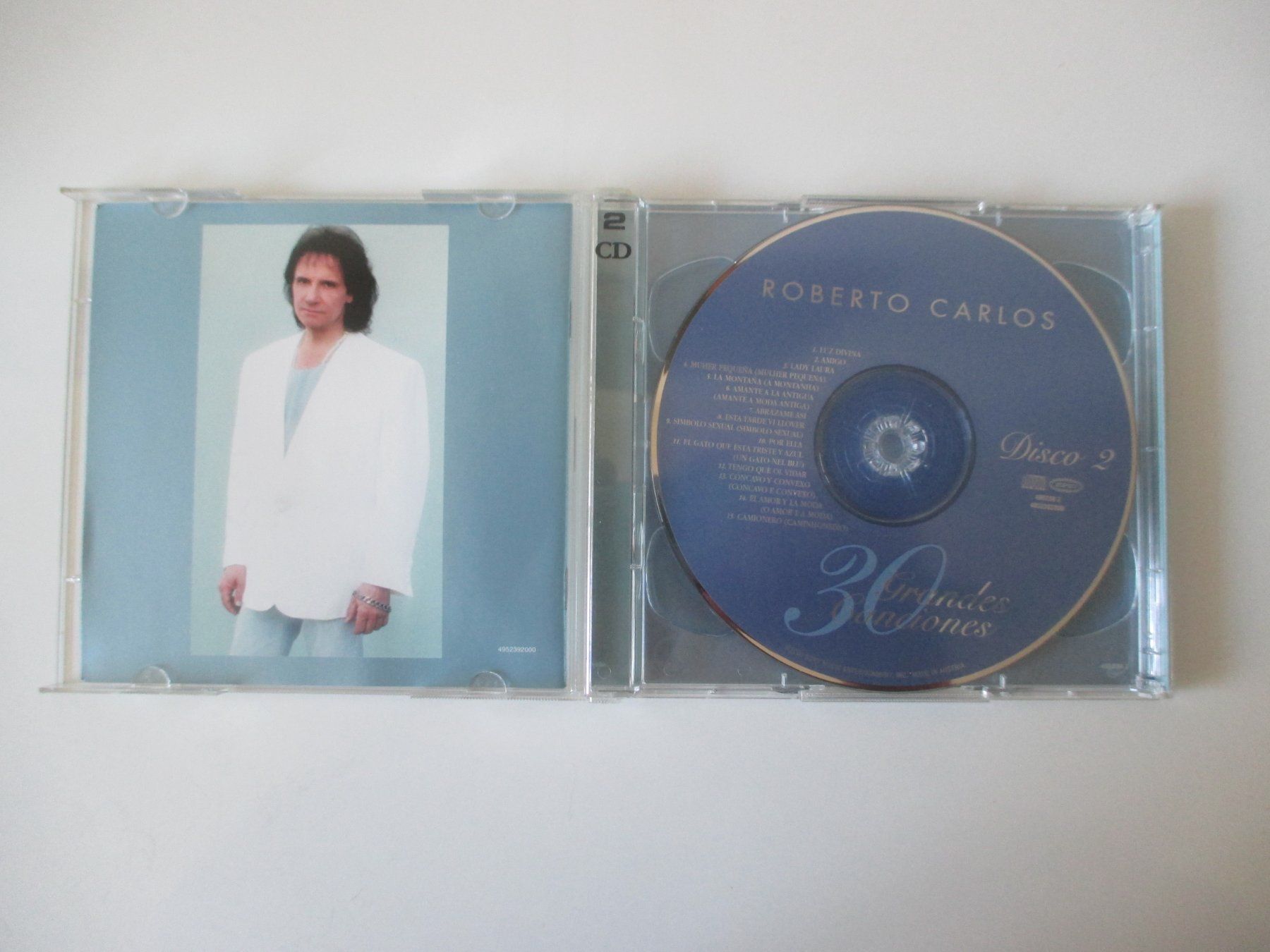 CD: ROBERTO CARLOS  "30 Grandes Canciones"   2 CDs – Usato da Zürich venduto da Daniel517 3