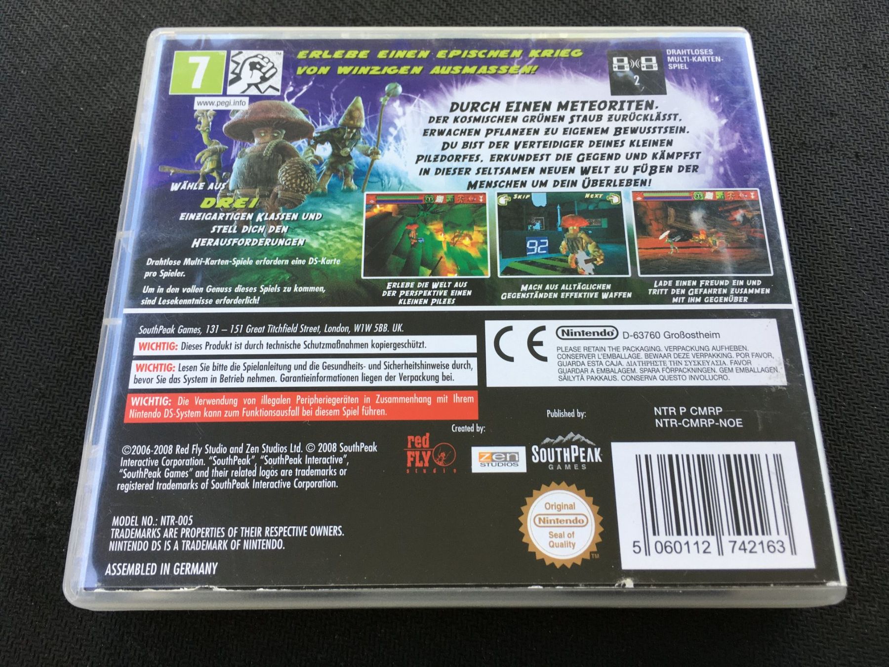 Nintendo Jeux: Mushroom Men - Nintendo DS – D'occasion à St.Gallen par sjosjo 1