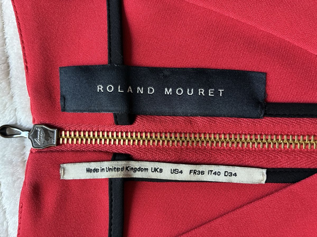 Camicette: Roland Mouret structured blouse - EU32-34 – Usato da Lucens venduto da metaD 4