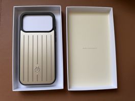 Rimowa iPhone 17 Pro Max Case Aluminium Gold New