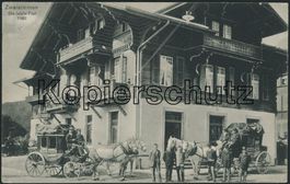 BE Zweisimmen - Post - Postkutsche