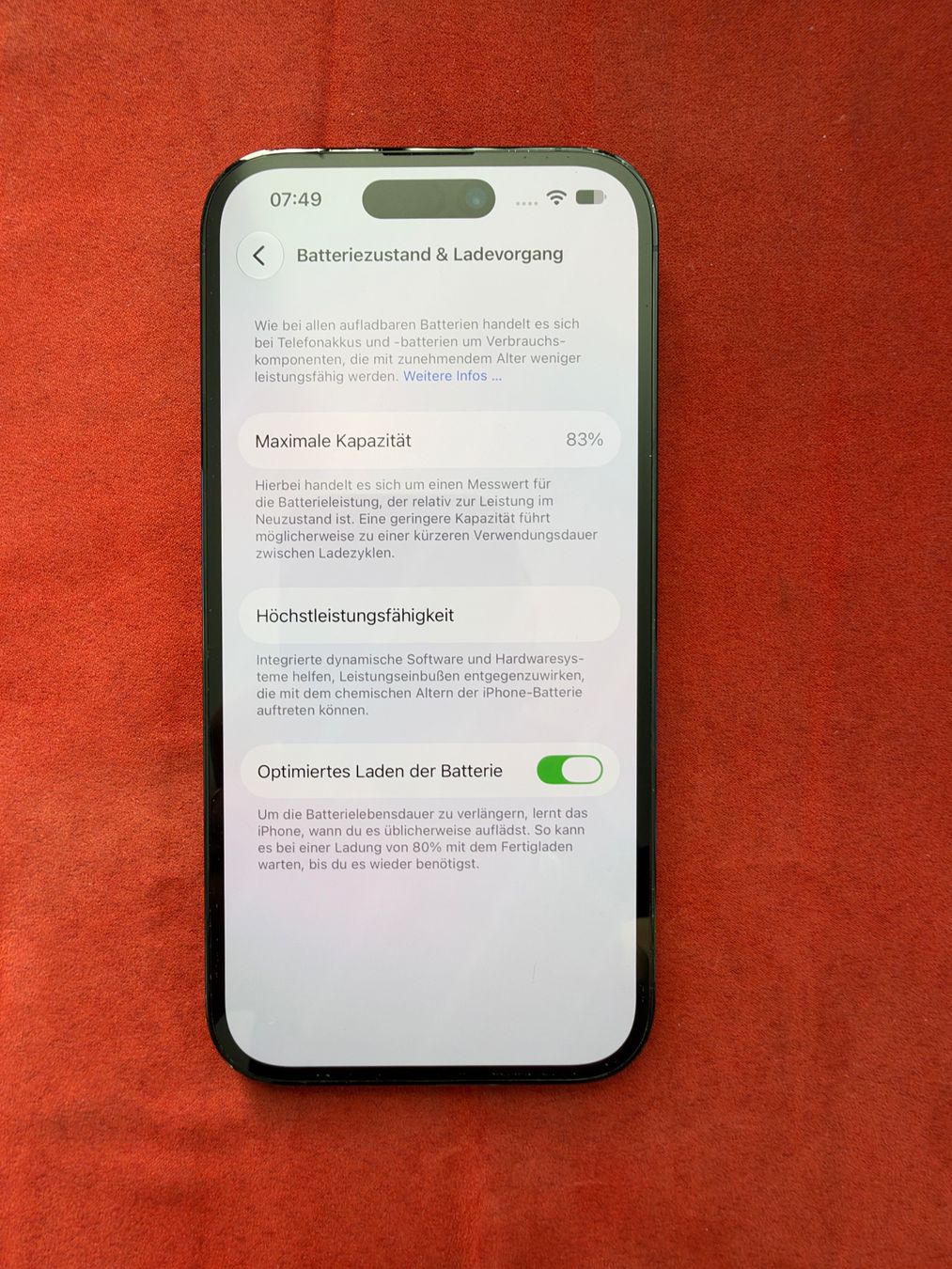 Apple Portables: iPhone 14 Pro 256GB – D'occasion à Uster par electrayoga 2