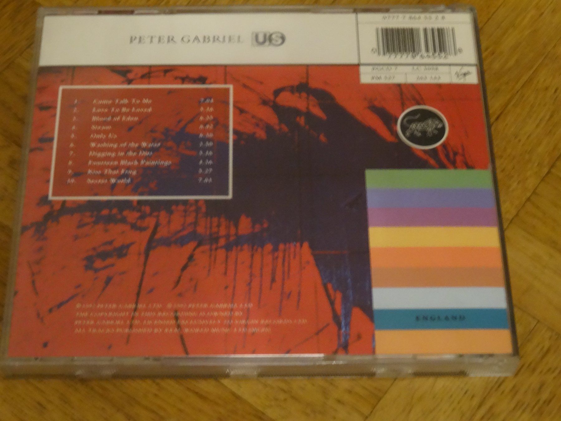 CD: Peter Gabriel – US – CD – Usato da Olten venduto da Disc-Ausverkauf 1