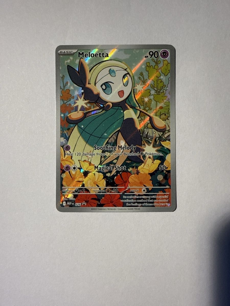 Pokémon Carte collezionabili: Meloetta PROMO – Nuovo (secondo la descrizione) da Ascona venduto da Prime333389