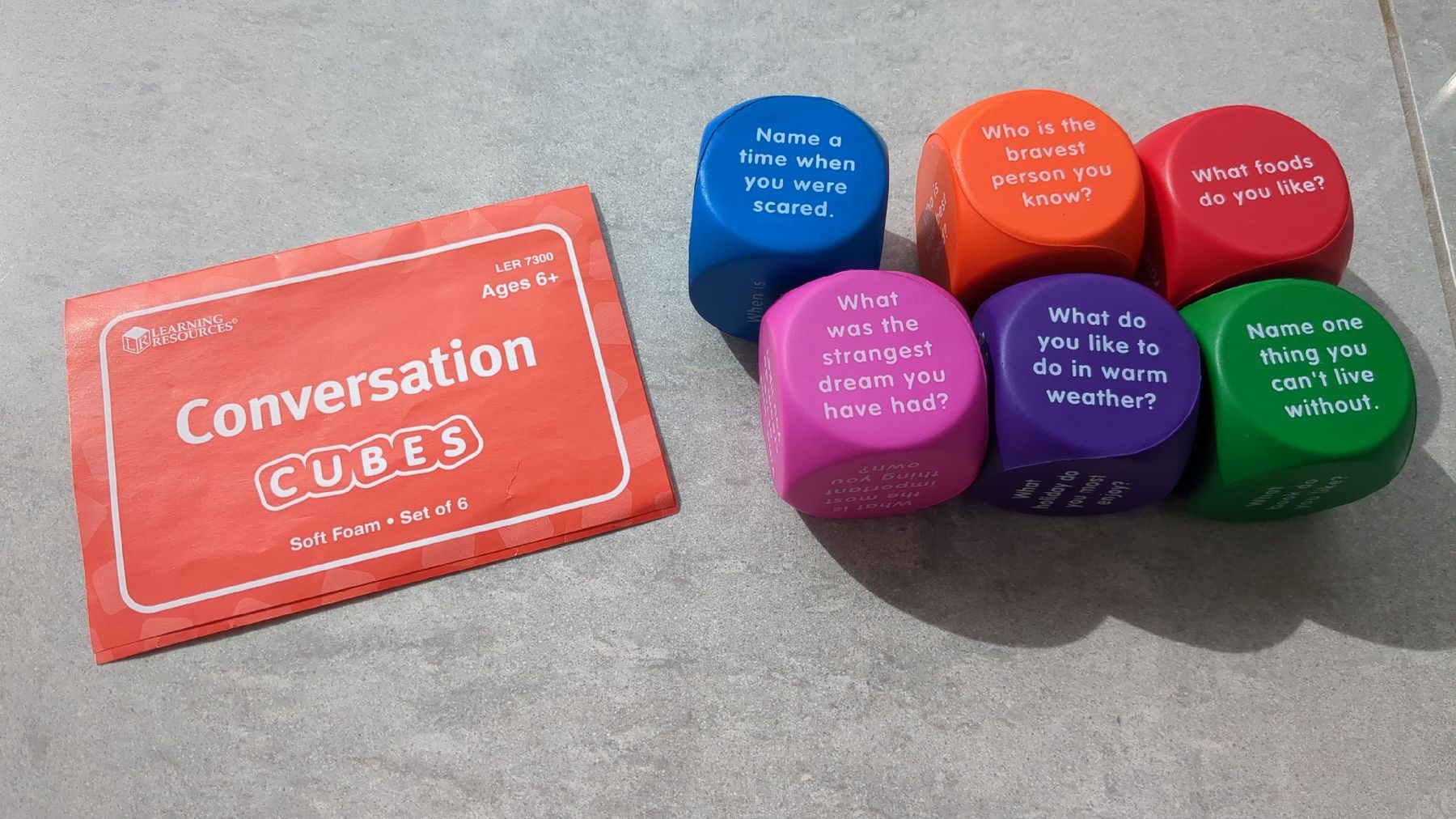 Giochi: Konversationswürfel - Englisch - Learning Resources – Usato da Zürich venduto da versolalto