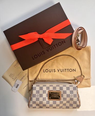 Louis Vuitton Eva Damier Azur – Absolutes FULL SET – Wie NEU