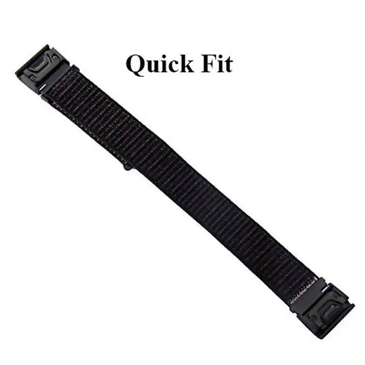 Garmin Fenix 6 Nylon Klettverschluss Ersatz Armband 1