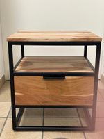 Holz Nachttisch mit Schublade