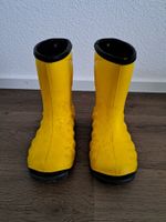 Bottes de pluie fourrées jaunes taille 32