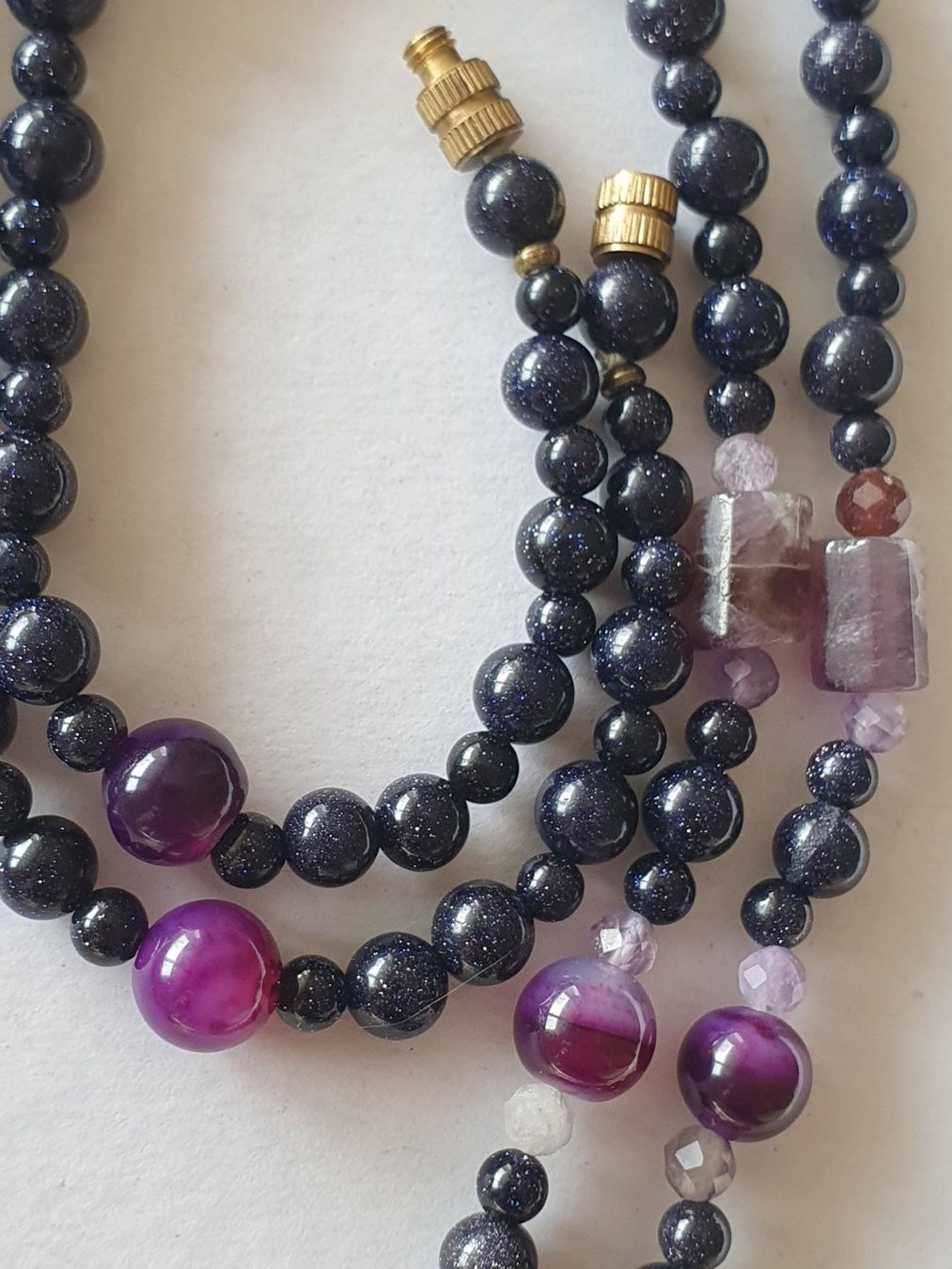 Catenine: Sandstone, Amethyst und Agate – Nuovo (secondo la descrizione) da Benglen venduto da Meercat3 6