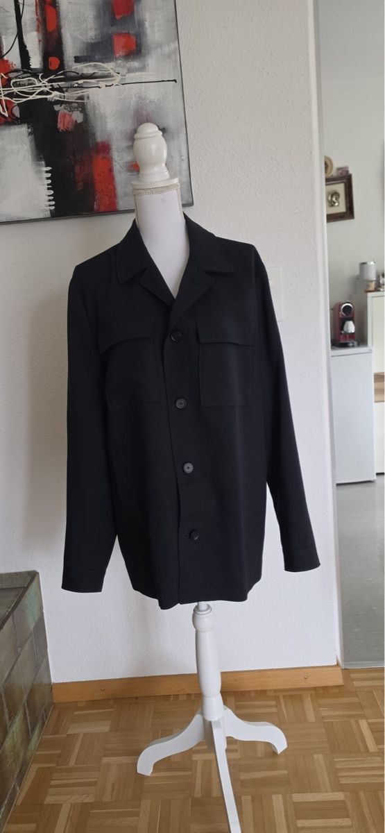 Massimo Dutti Giacche: Massimo Dutti Hemdjacke schwarz Gr.XL – Usato da St. Gallen venduto da mania03