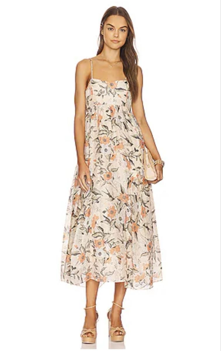 Ulla Johnson Kleider: Ulla Johnson Maxikleid, Blumenmuster, Grösse 36, Top Zustand – Gebraucht aus Zürich von ocimen