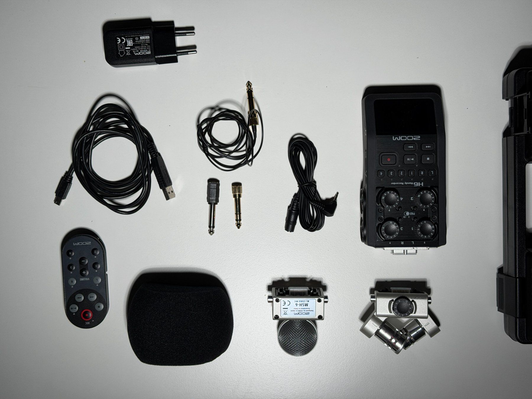 Zoom H6 Handy Recorder Set – Top-Zustand mit viel Zubehör (Gebraucht ...