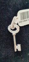 Anhänger Silber 925er Schlüssel mit Geschenktasche NEU