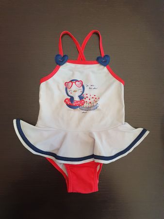Süsser Mädchen Badeanzug von Chicco Grösse 74
