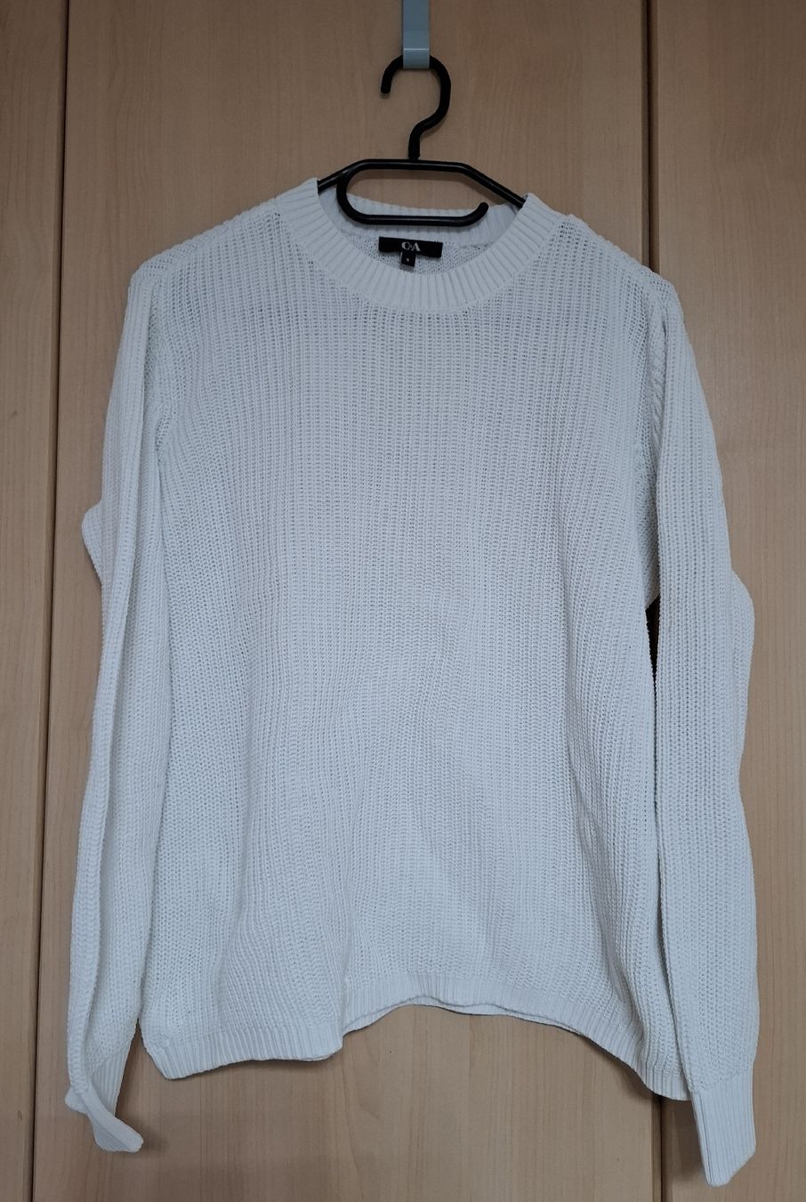 C&A Maglioni & Felpe: Pullover Gr. S (36), weiss, Strick – Usato da Urtenen-Schönbühl venduto da nerdgirl
