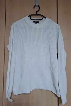 Pullover Gr. S (36), weiss, Strick