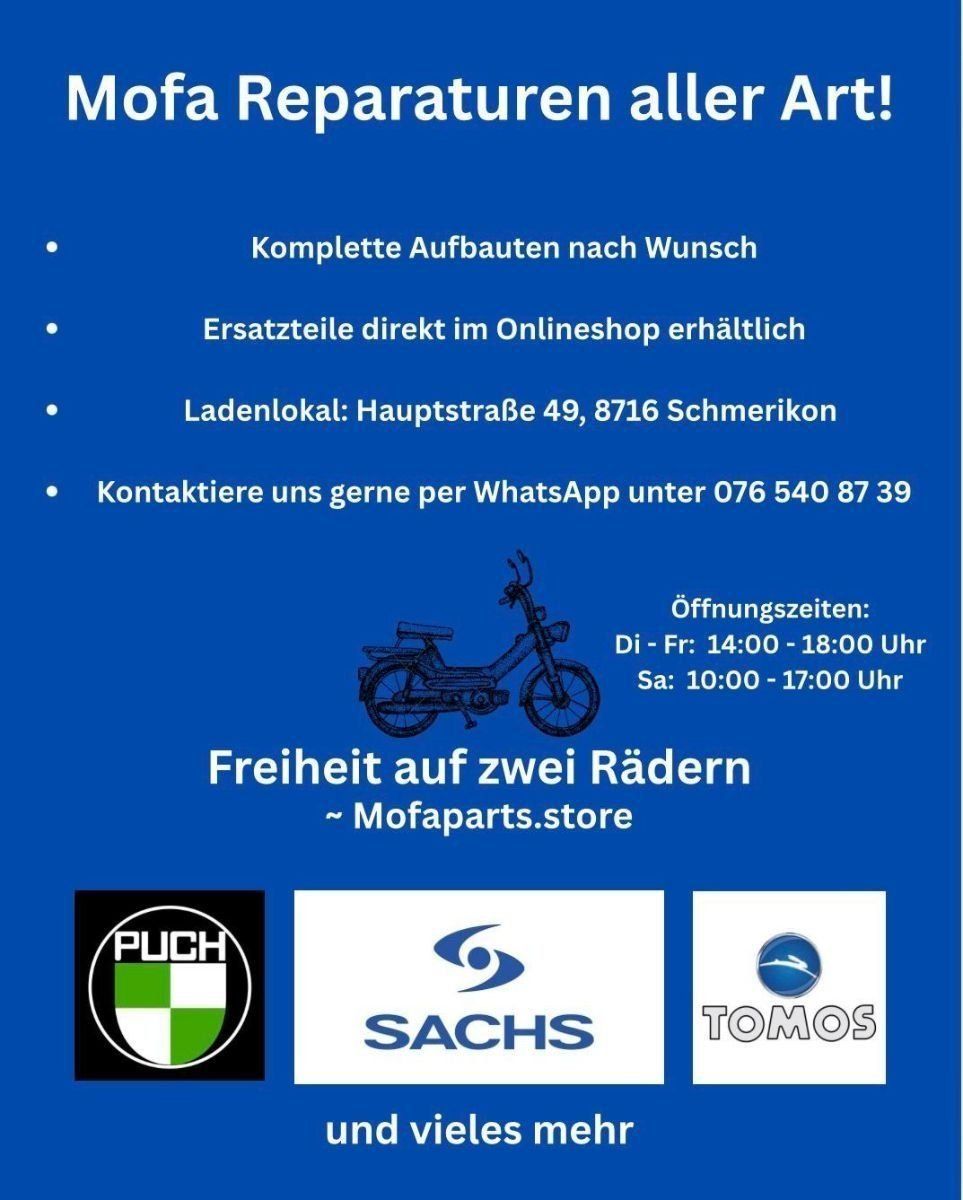 Puch Ciclomotori: Puch Supermaxi LG2 mit Ausweis – Usato da Schmerikon venduto da Mofaparts 4