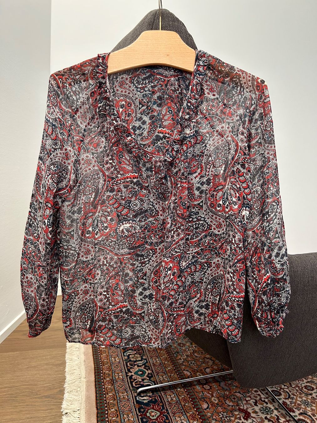 Gérard Darel Camicette: Gerard Darel Silk Blouse Size S-M – Usato da Erlenbach ZH venduto da Syssi_C 4
