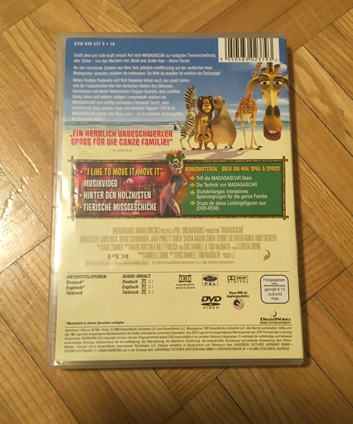Tutti i DVDs: Madagascar – Usato da Urdorf venduto da mat_8hvl 1