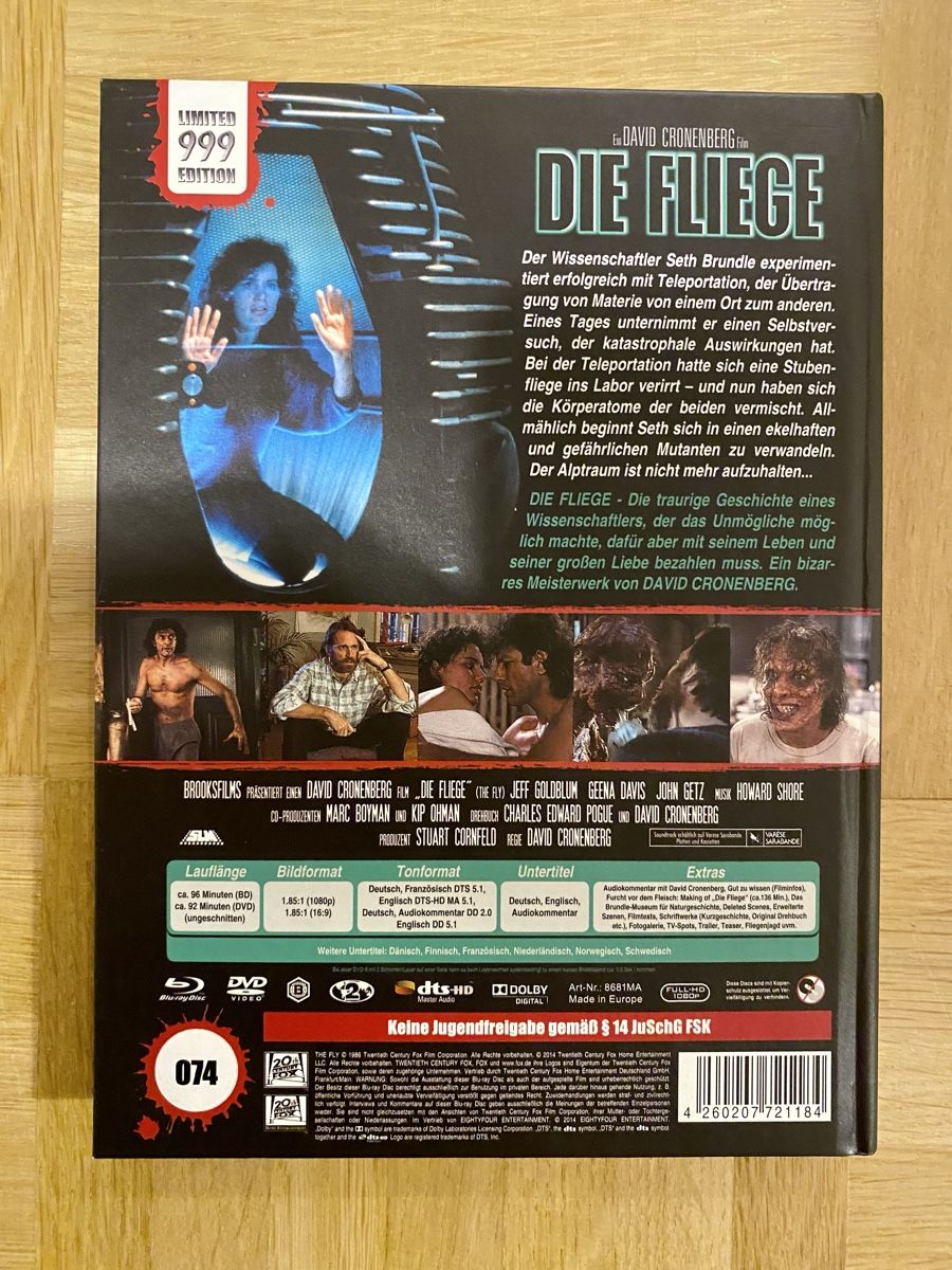 Tous les DVDs: Die Fliege Mediabook – Neuf (Voir description) à Möhlin par Devilspunchbowl 1
