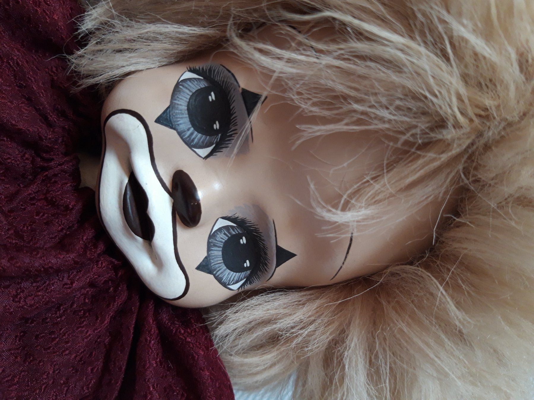 Puppen: Designer Harlekin Puppe Clown – Gebraucht aus Näfels von gil_sindamel
