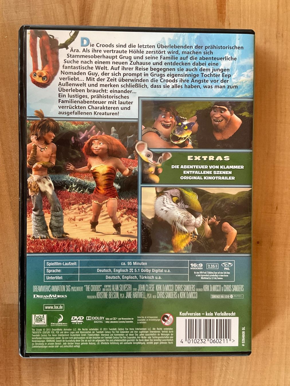 Tutti i DVDs: DVD Die Croods – Usato da Rümlang venduto da Sambas19 1