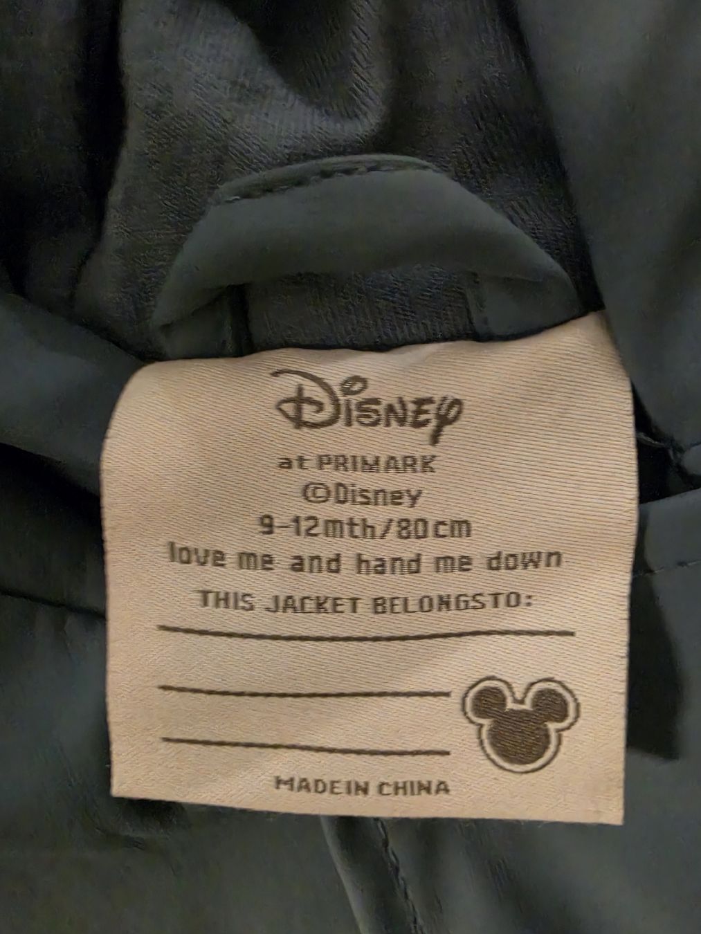 Giacche & Cappotti: Disney Regenjacke Grösse 80 – Usato da Schliern b. Köniz venduto da Jemy94 1