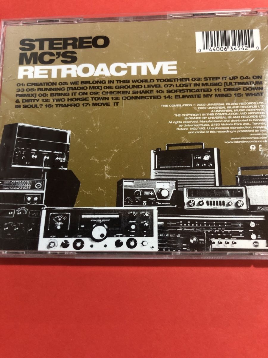 CD: Stereo MC's Retroactive CD Album Universal Island – Usato da Flaach venduto da rubo7 2