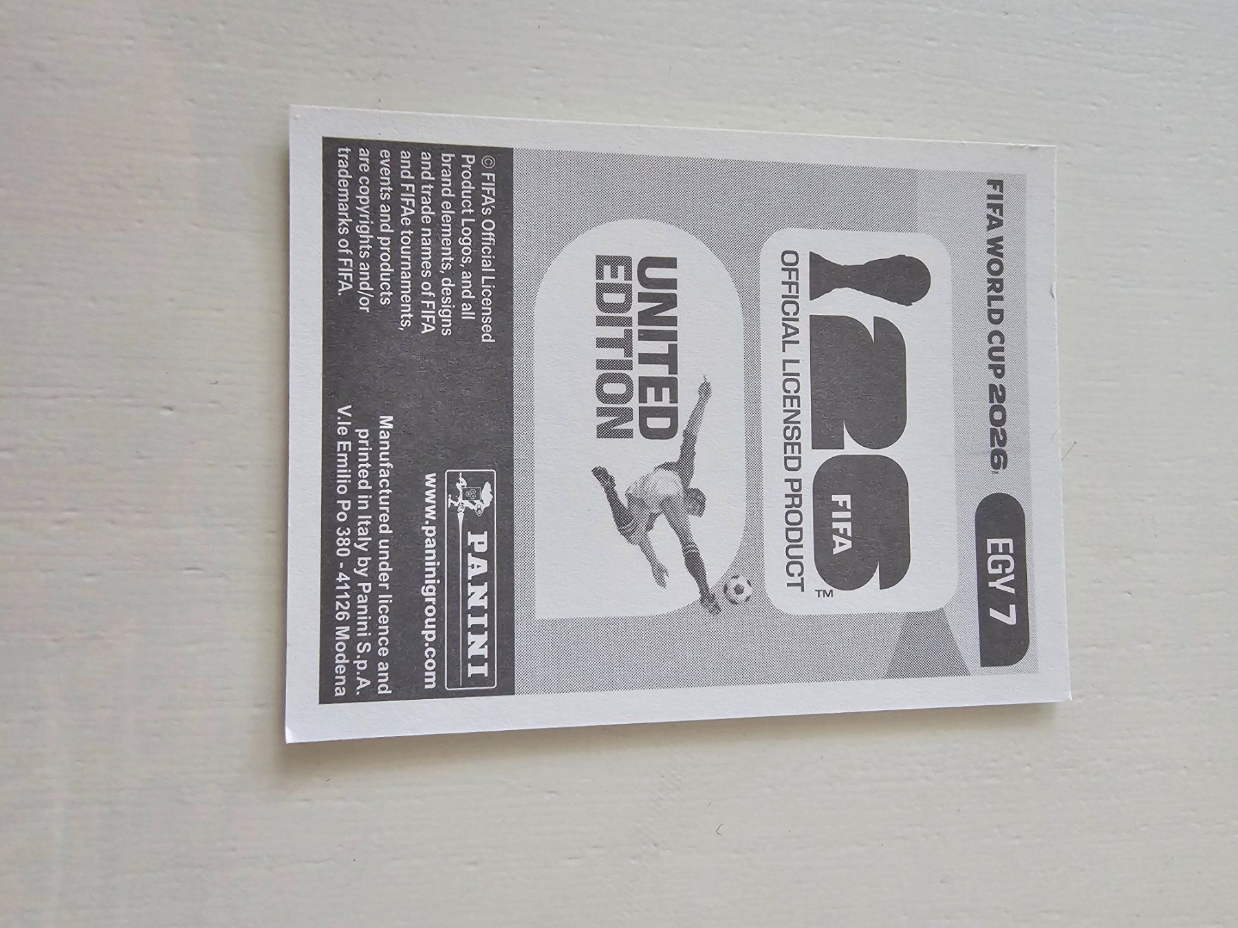 Panini Sammelbilder & Trading cards: EGY 7 – Gebraucht aus Pregassona von sig_6v2k 1