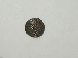 (2929) Fribourg Pfennig o.Jahr, 16.Jhdt. Burg & Kreuz