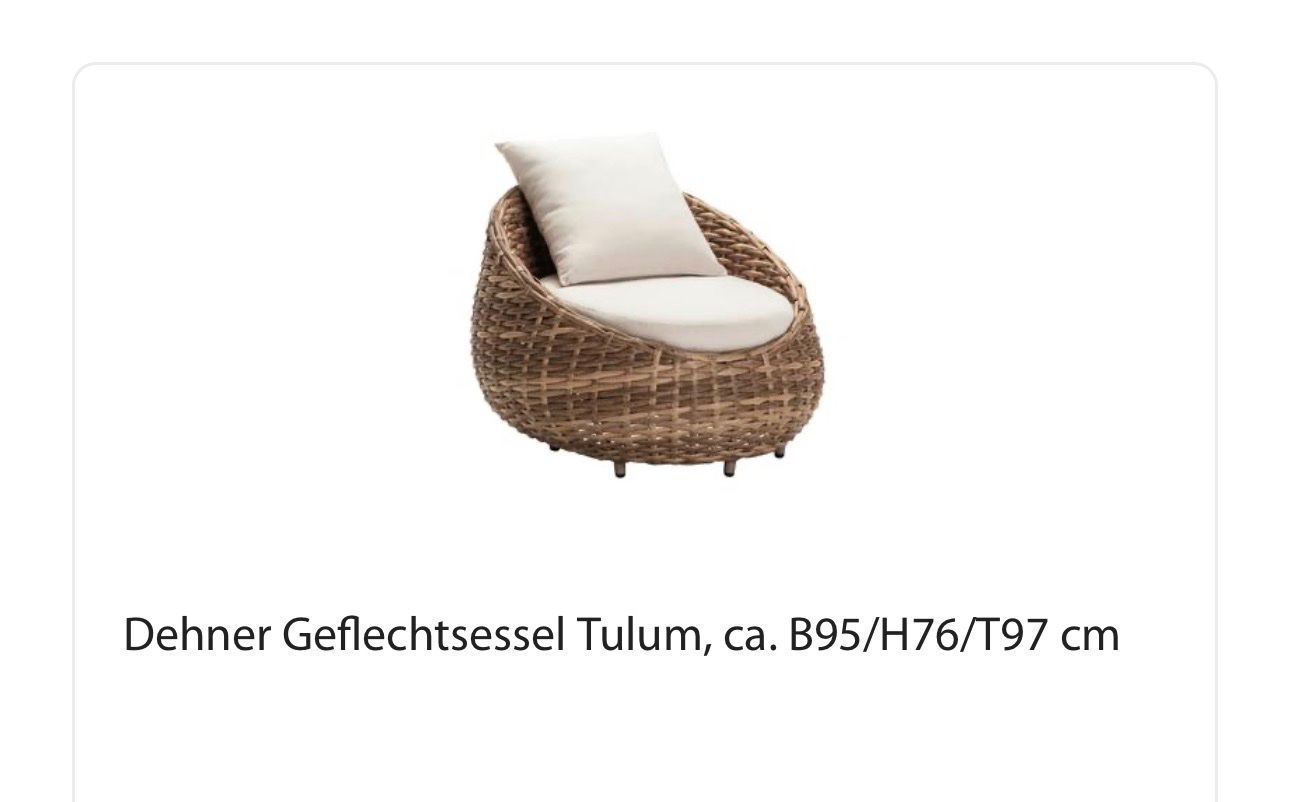 Tischset: Geflechtsessel Set Aluminium/Kunststoffgeflecht – Gebraucht aus Zürich von VonE 3