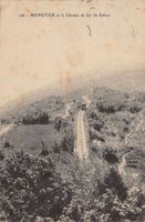 Monetier et Chemin de fer du Salève, circulée 1912
