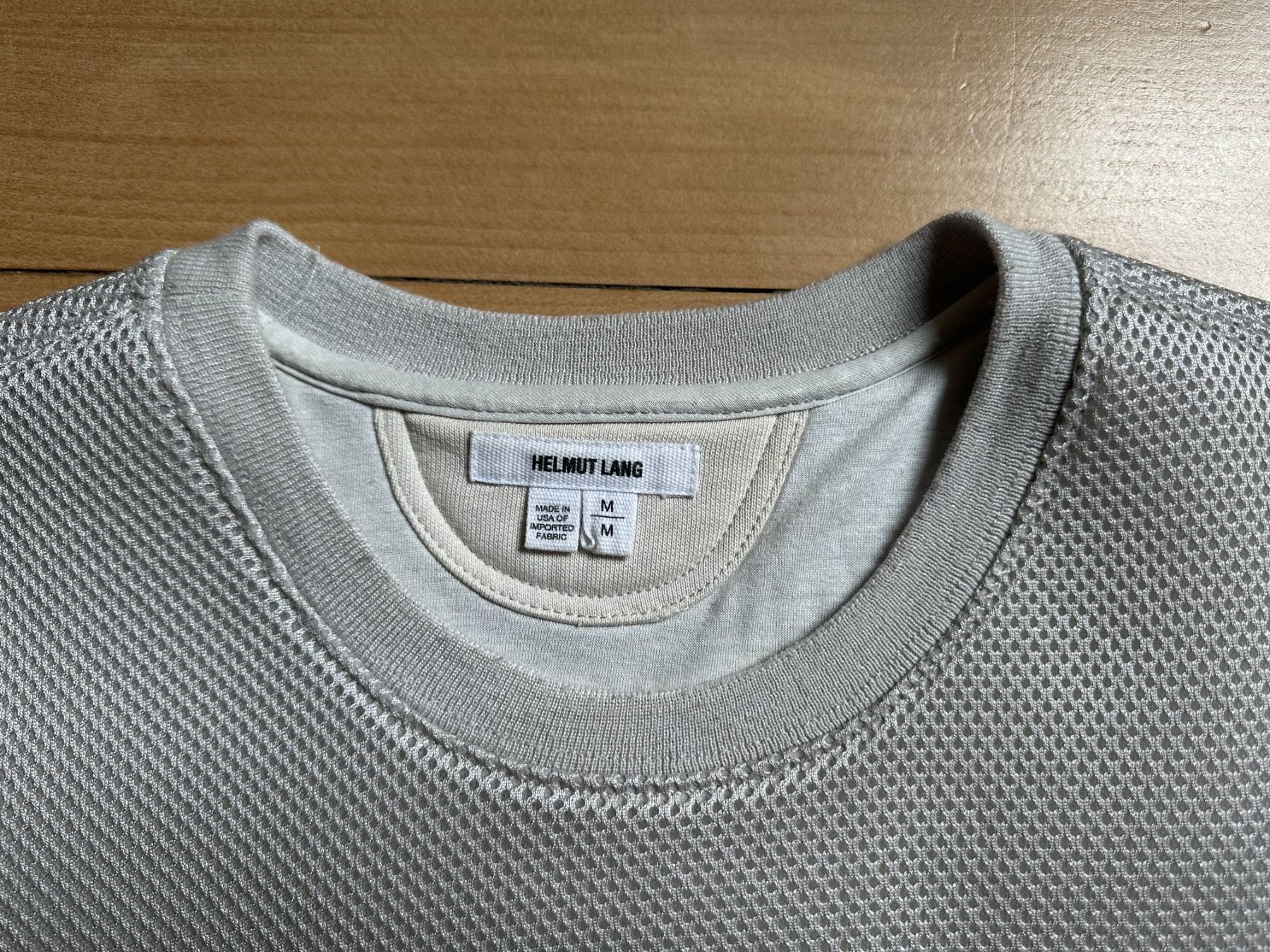 Helmut Lang Maglioni & Felpe: HELMUT LANG - Mesh Pullover beige M – Usato da Zürich venduto da Diazaio 4