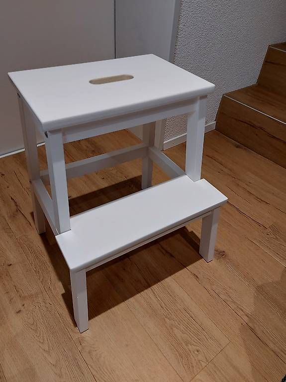 Treppen: Neuer Ikea Tritthocker weiss – Neu (gemäss Beschreibung) aus Dettighofen von sab_6vw5