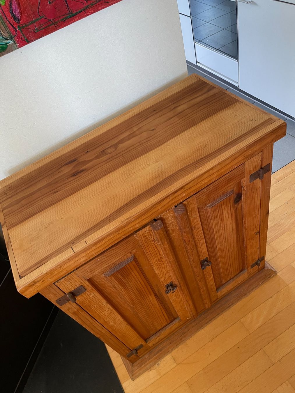 Cassettiere: Alter spanischer Massivholz-Schrank / Sideboard – Usato da Siblingen venduto da Woltersdorf50 1