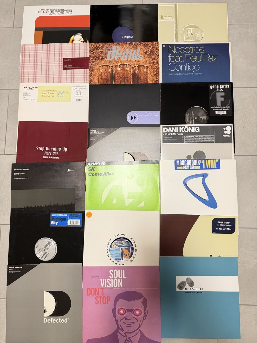 Dischi in vinile: House Music Sammlug LOT 5 – Usato da Solothurn venduto da Funkytunky