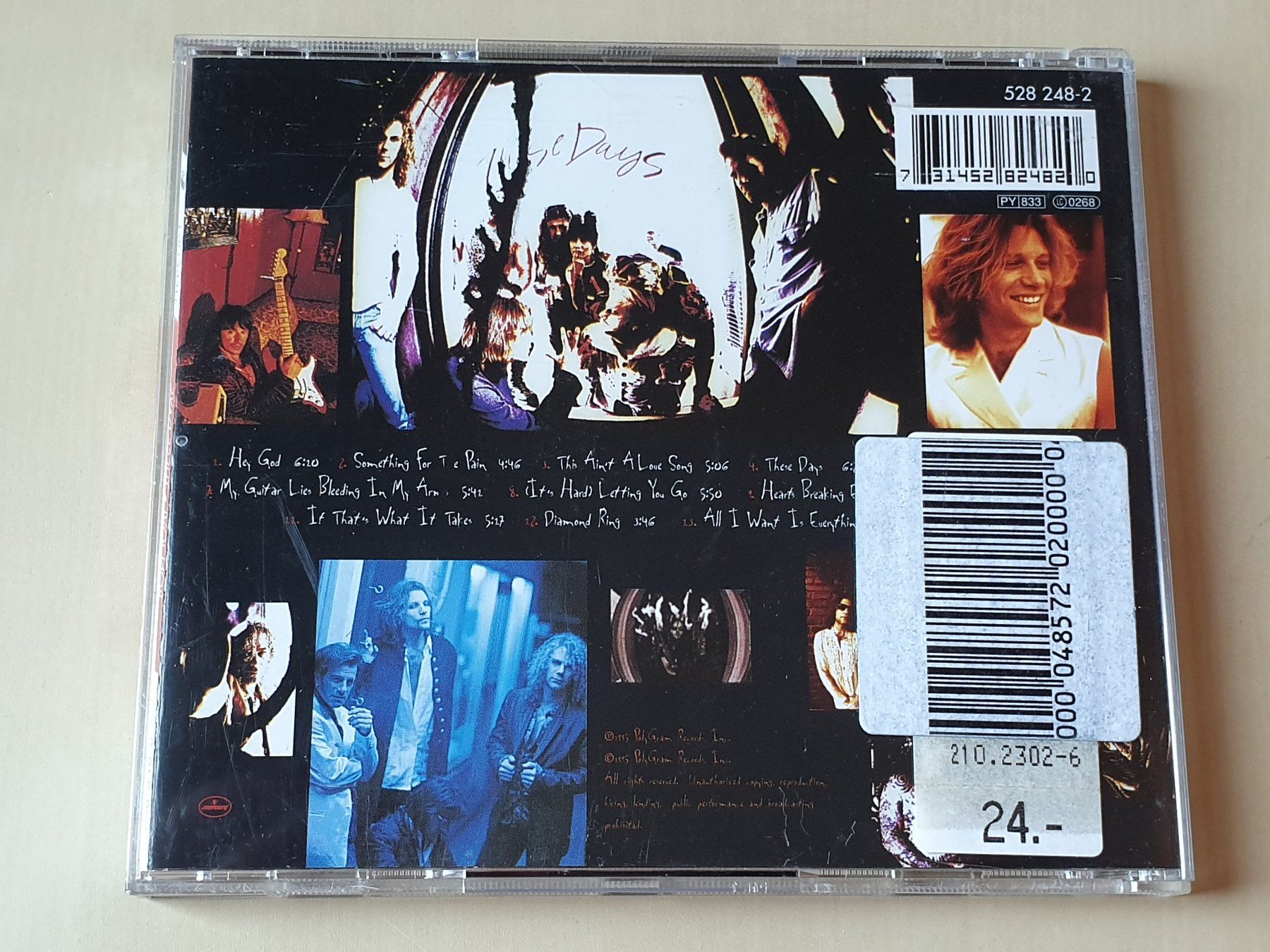CDs: Bon Jovi These Days – D'occasion à Stansstad par collectorsshop 1