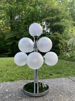 Große Midcentury Vintage Design Tischlampe um 1970