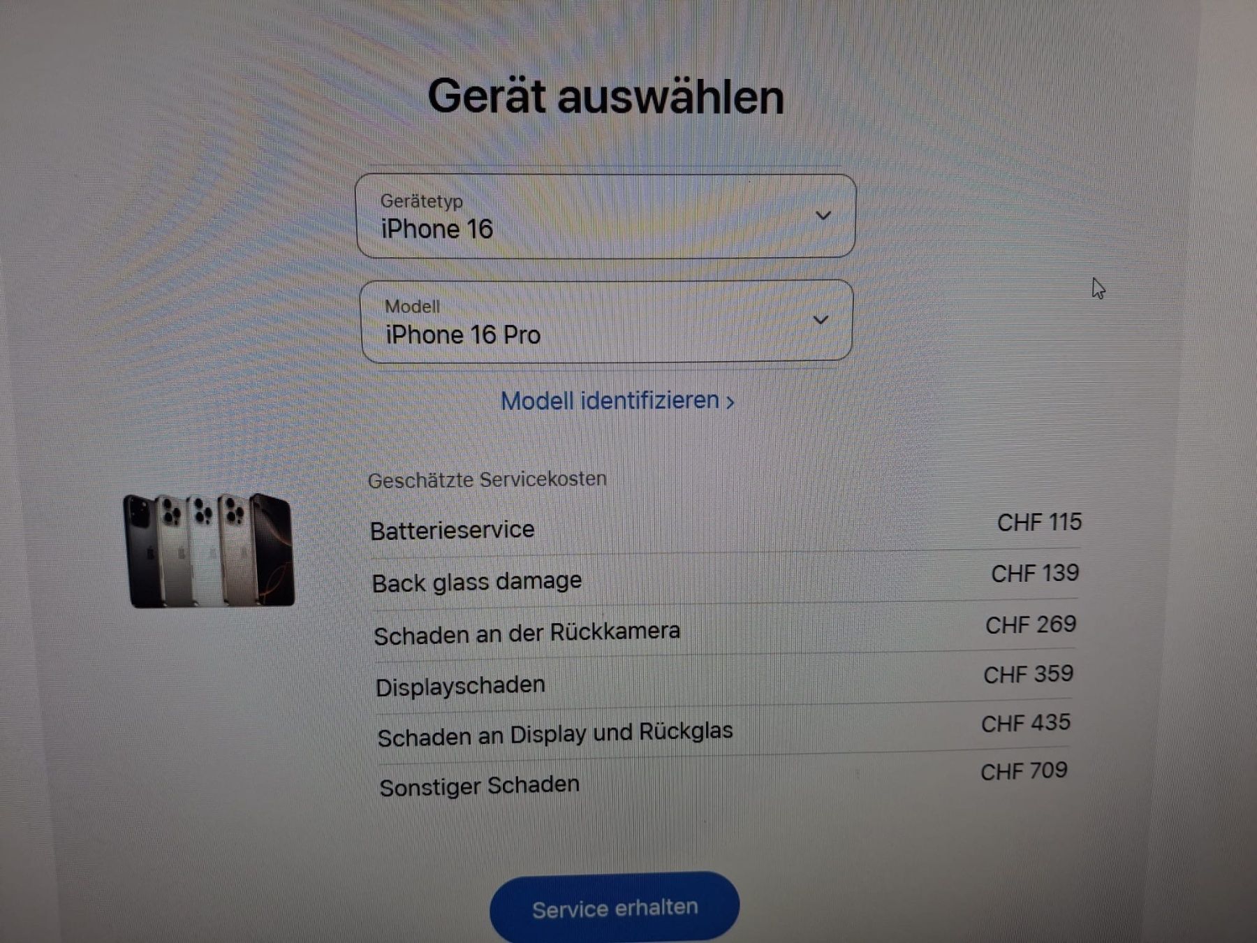 Apple Portables: Iphone 16 pro – Défectueux à Geroldswil par agi_6jyg 3