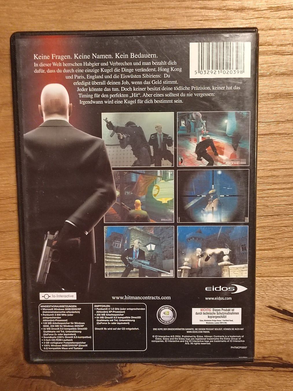 Spiele: Hitman: Contracts 2004 PC DE – Gebraucht aus Fribourg von Nooky 1