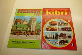 Kibri/Vollmer: 2xKataloge 1977-78