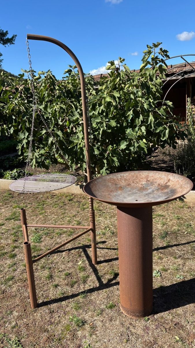 Feuerschale: Feuerschale mit Hängegrill-Vorrichtung – Gebraucht aus Eglisau von hoefi1969 2
