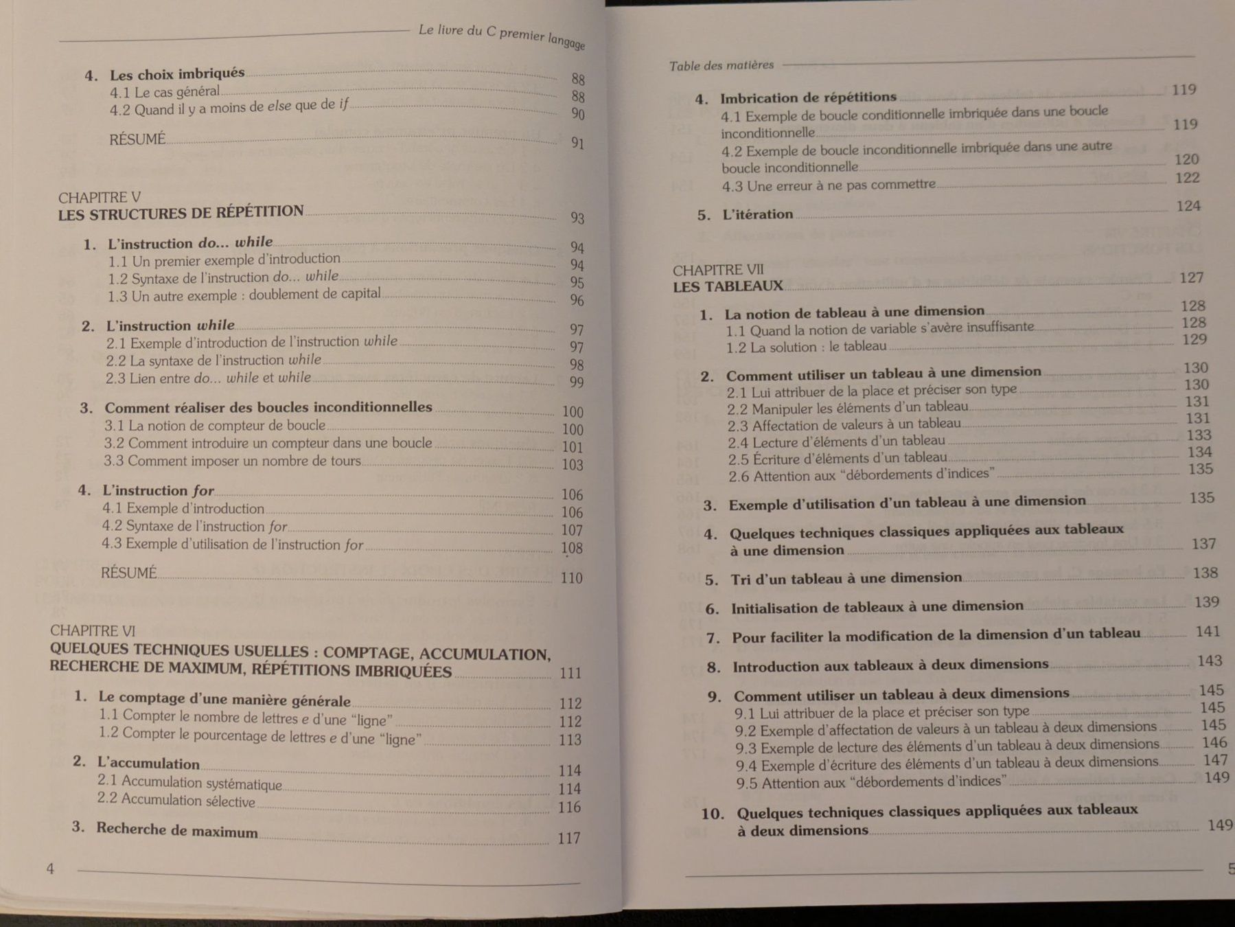 Libri: Le Livre du C Premier langage – Usato da Neuchâtel venduto da Sytex 4